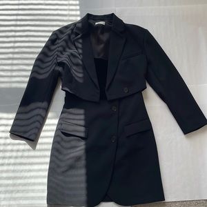 Sandro dress (black, 36)